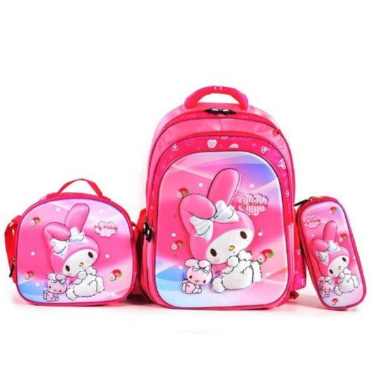 BC382 My Melody 3 Piece Backpack Set