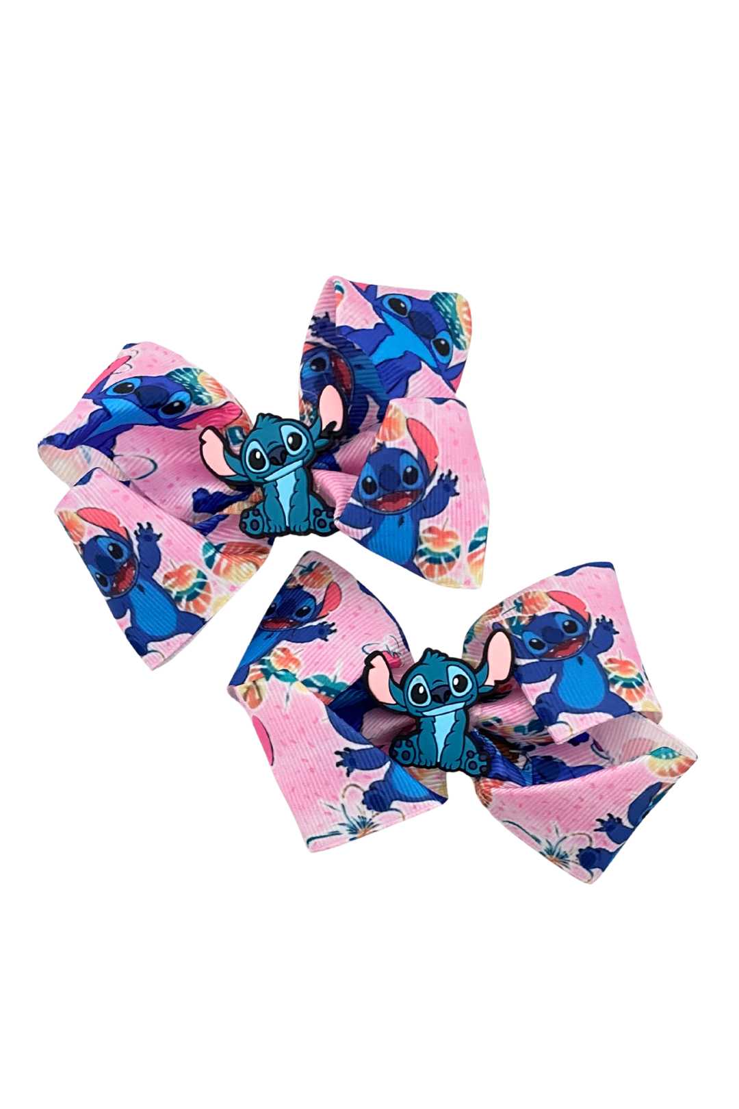165 20 Lilo & Stitch Hair Bow Clips