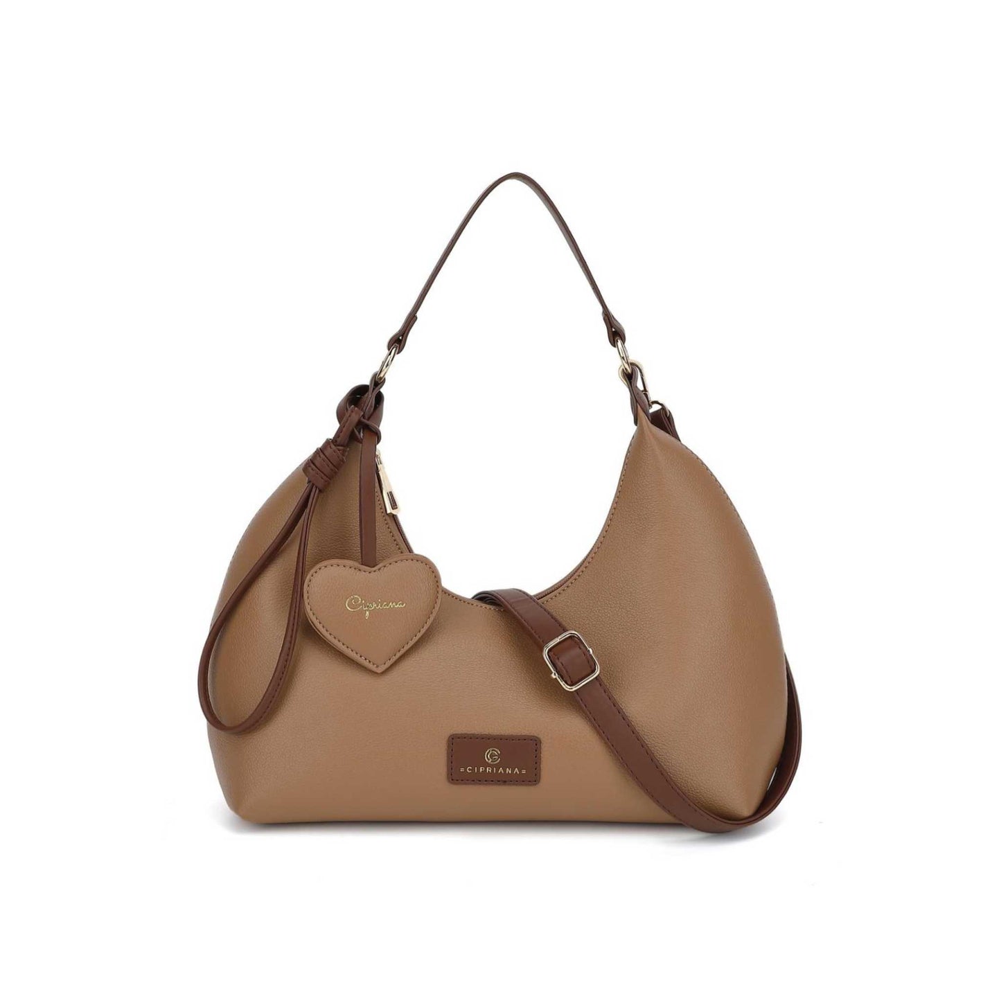 DS2506 Cipriana Handbag with Heart Keychain