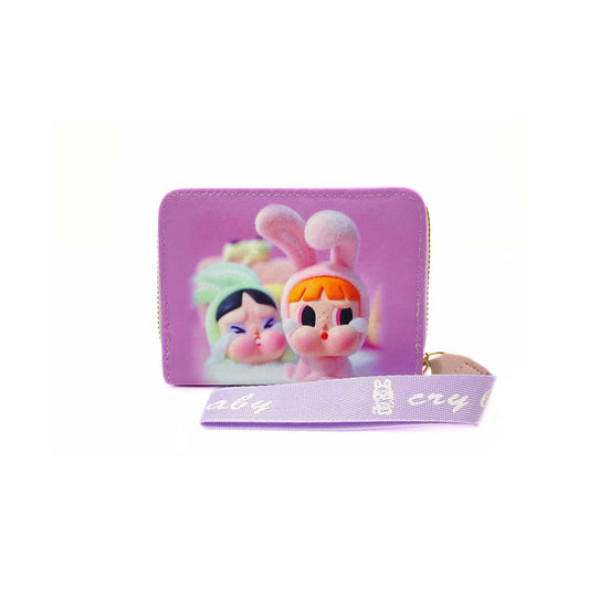 S3895 Crybaby Mini Wallet with Wristlet strap