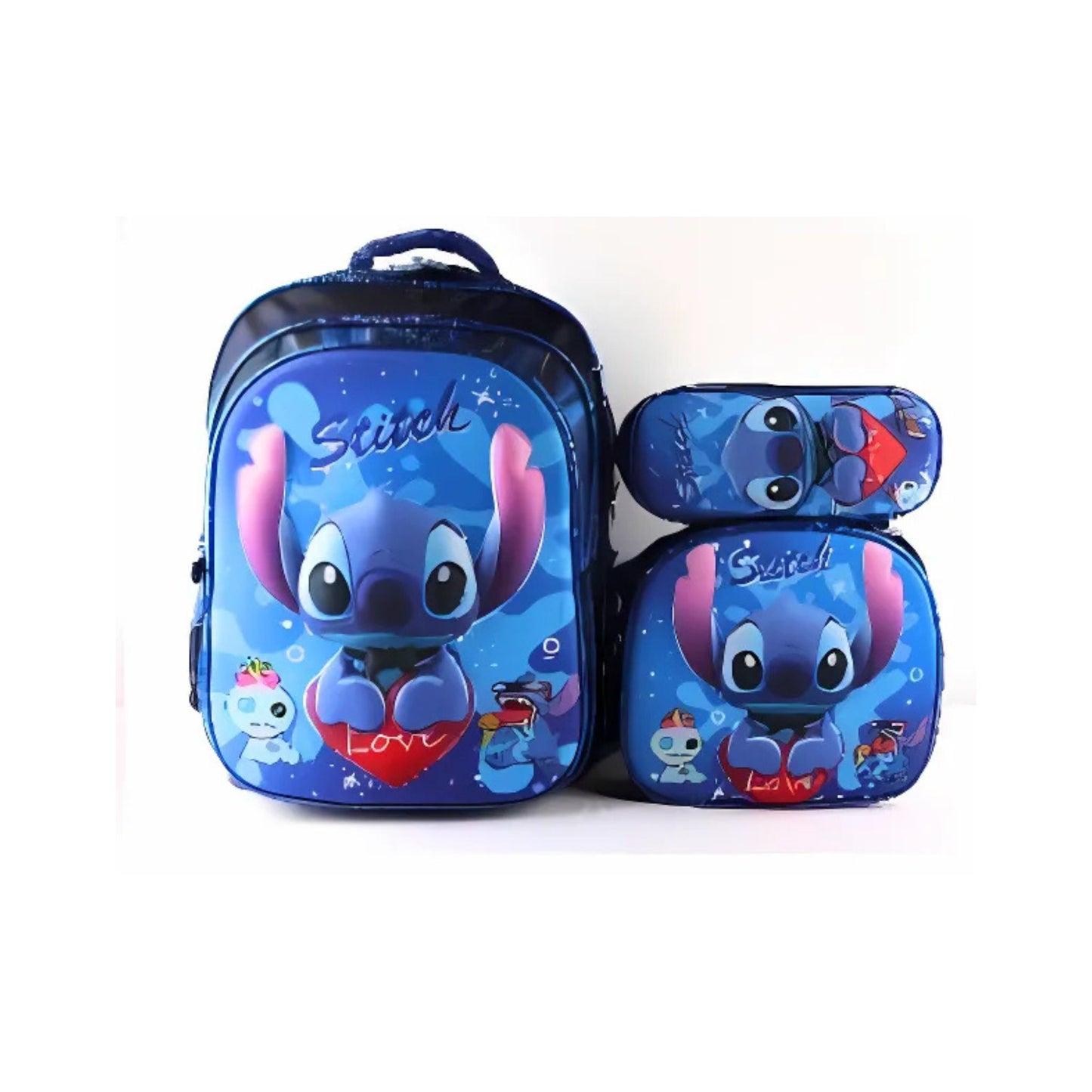 G472 Stitch Multi-print Backpack Set