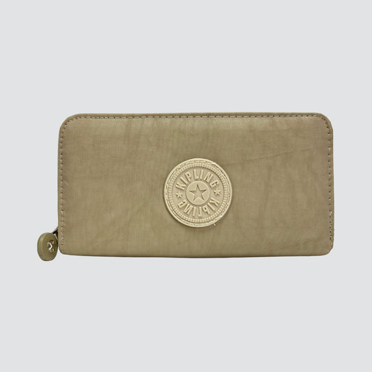 Khaki Kipling Large Wallet