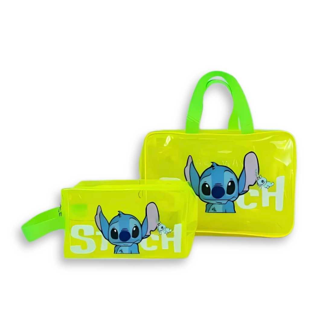 AB194 Lilo & Stitch 2-Piece Multipurpose Pouch Set