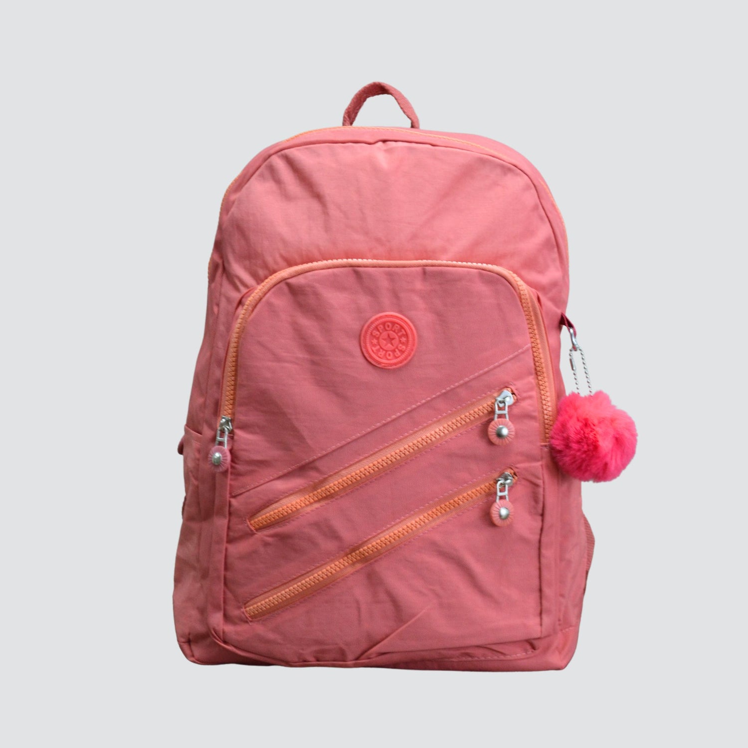Fluorescent Pink Sport Multipurpose Backpack