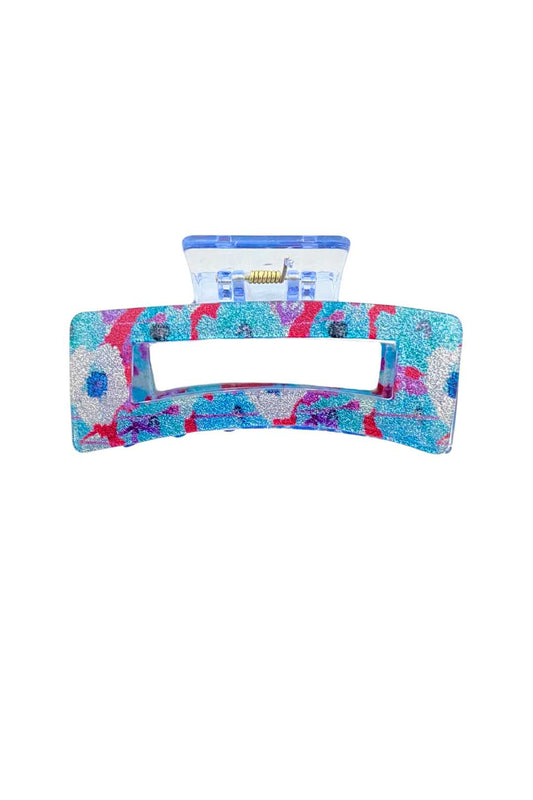 180 20 Multi-Pattern Glitter Claw Clip