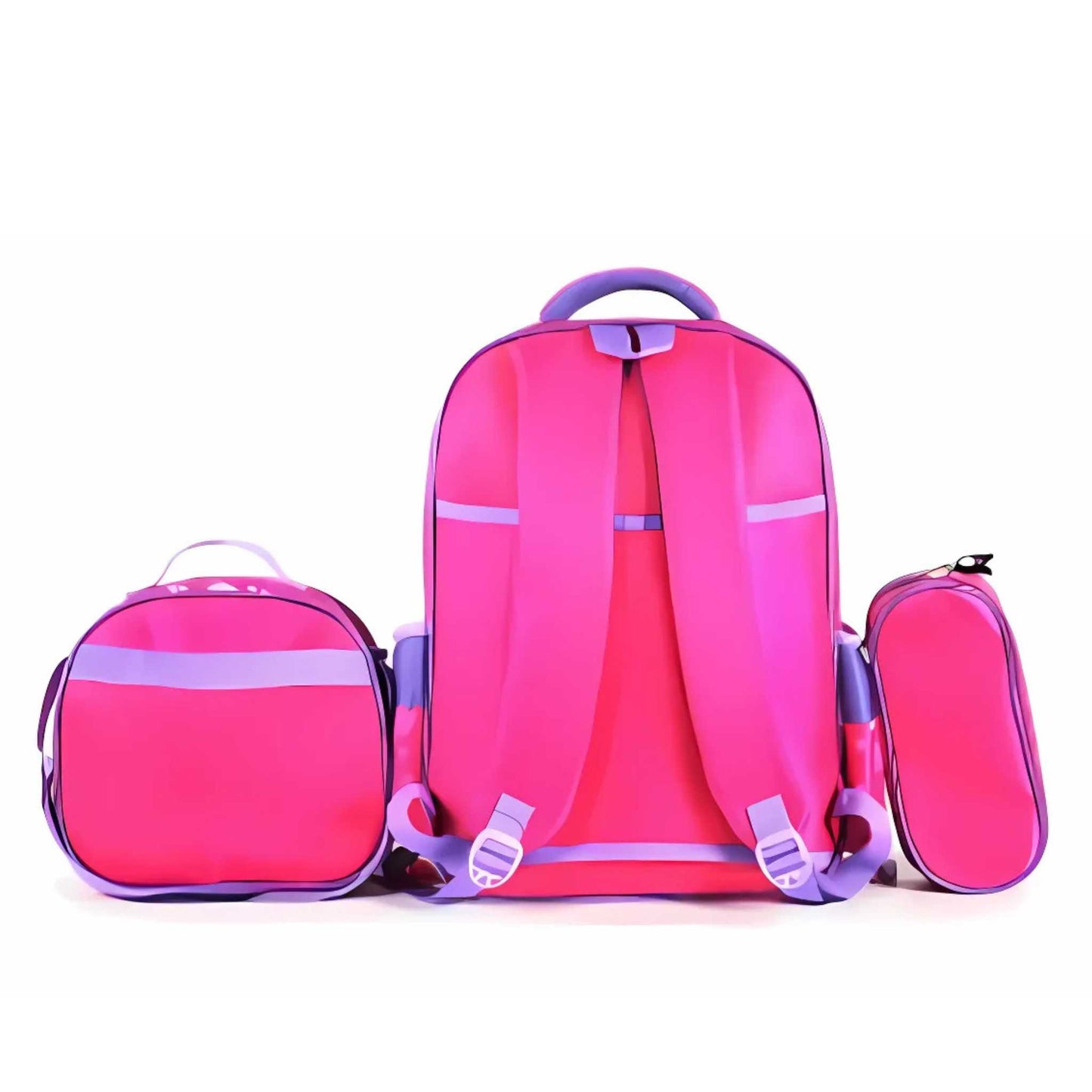 BC382 Kuromi 3 Piece Backpack Set