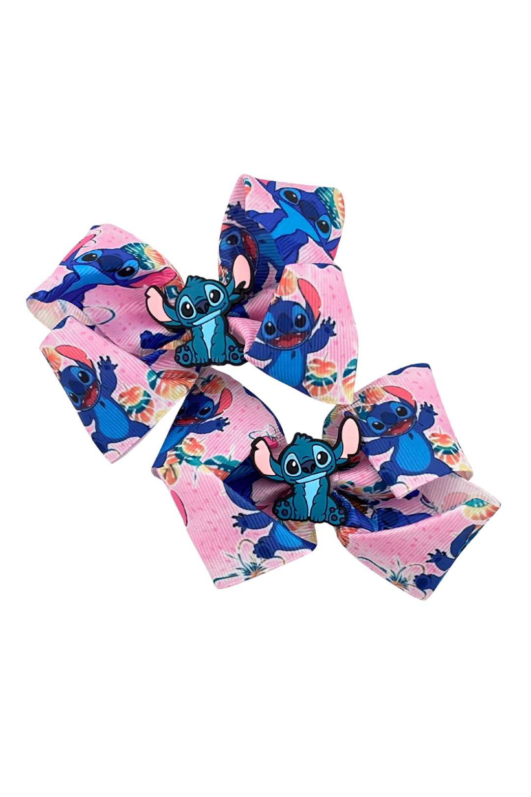 165 20 Lilo & Stitch Hair Bow Clips
