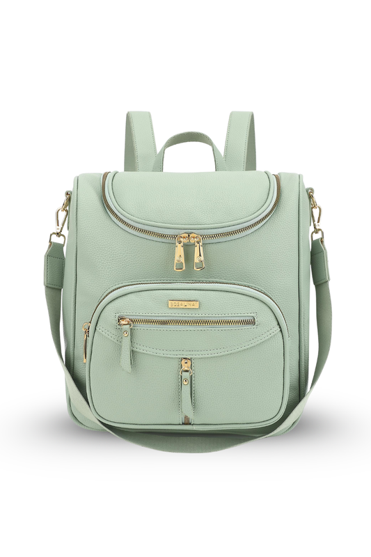 Bosalina Multi-Zip Fashion Backpack