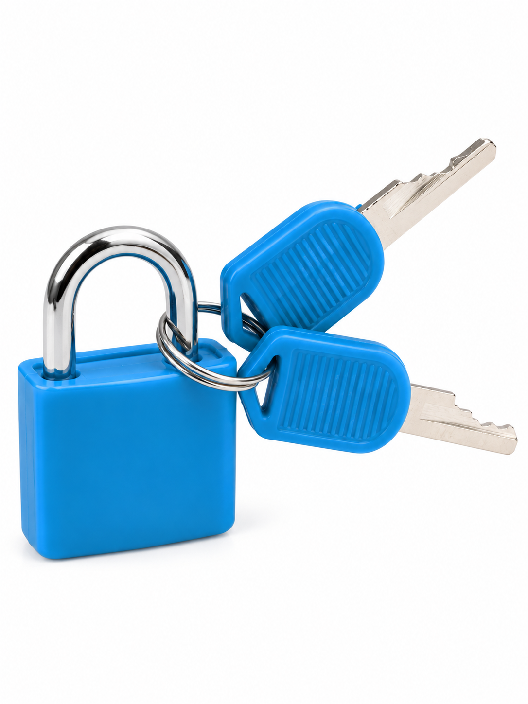 Compact Key Lock Padlock with 2 Keys