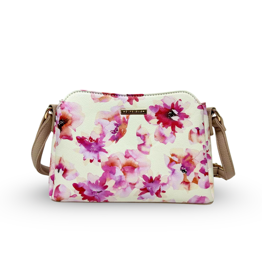 Bosalina Floral Print Crossbody Bag
