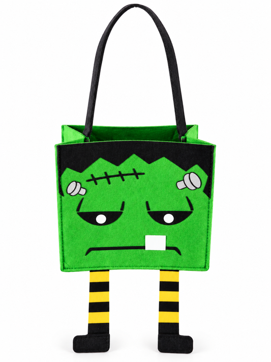 Trick-or-Treat Candy Bag with Dangling Legs