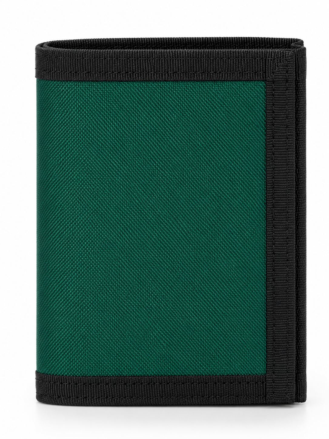 Lightweight Nylon Trifold Wallet with Hook-and-Loop Closure