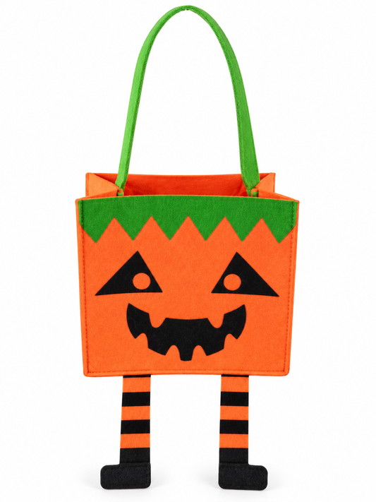 Trick-or-Treat Candy Bag with Dangling Legs