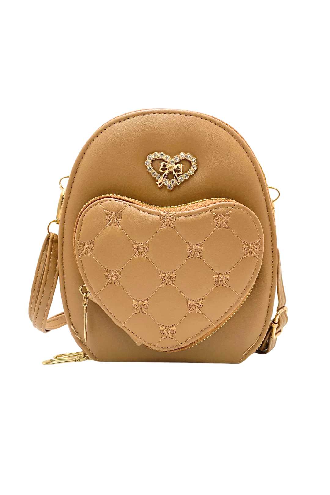 S3672 Heart Crossbody Bag