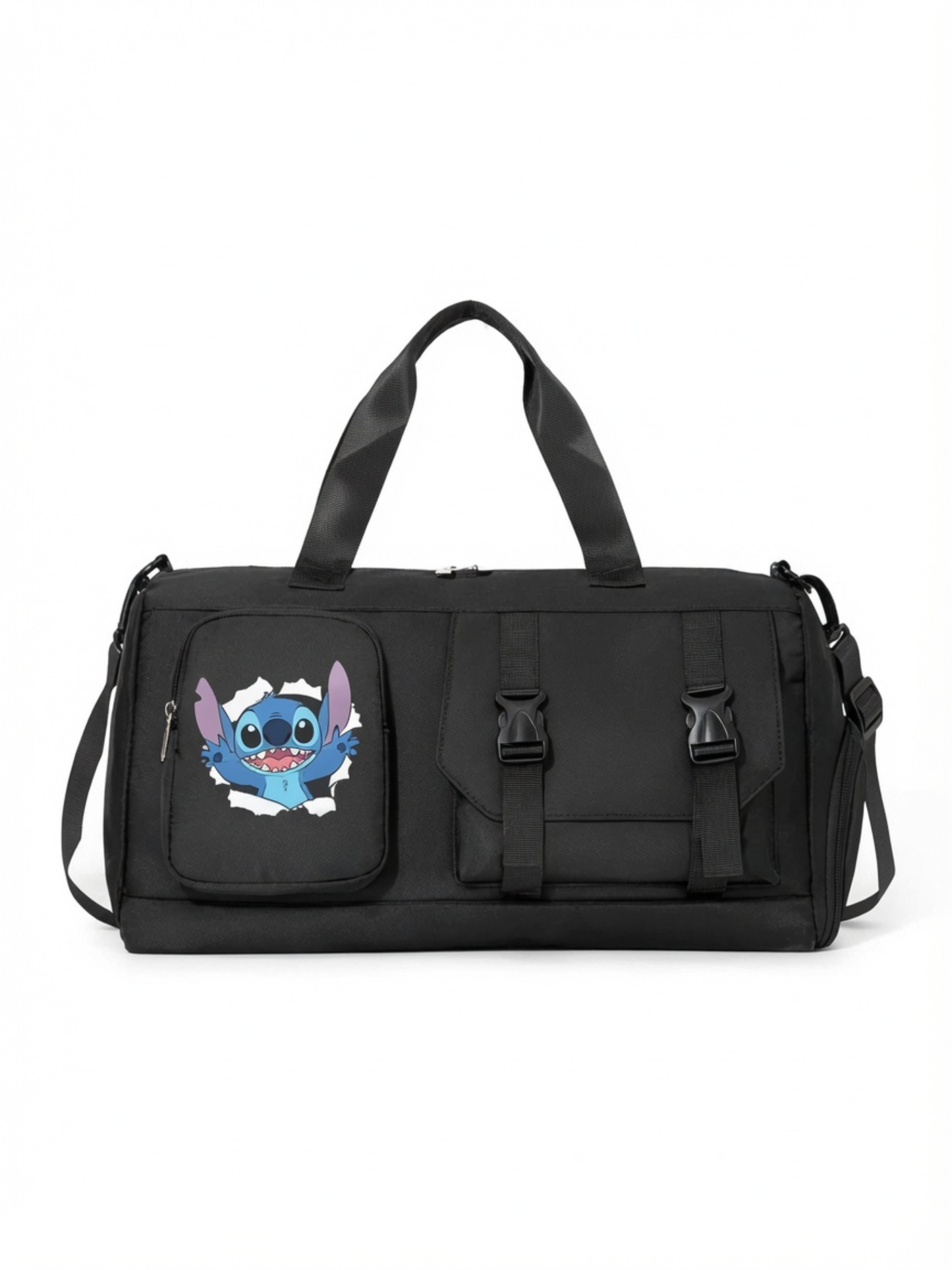 Character Travel Duffel Bag with Shoe Compartment