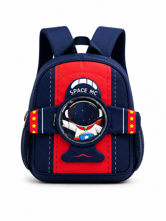 Boys 3D Cartoon School Backpack- Lightweight Preschool Bag