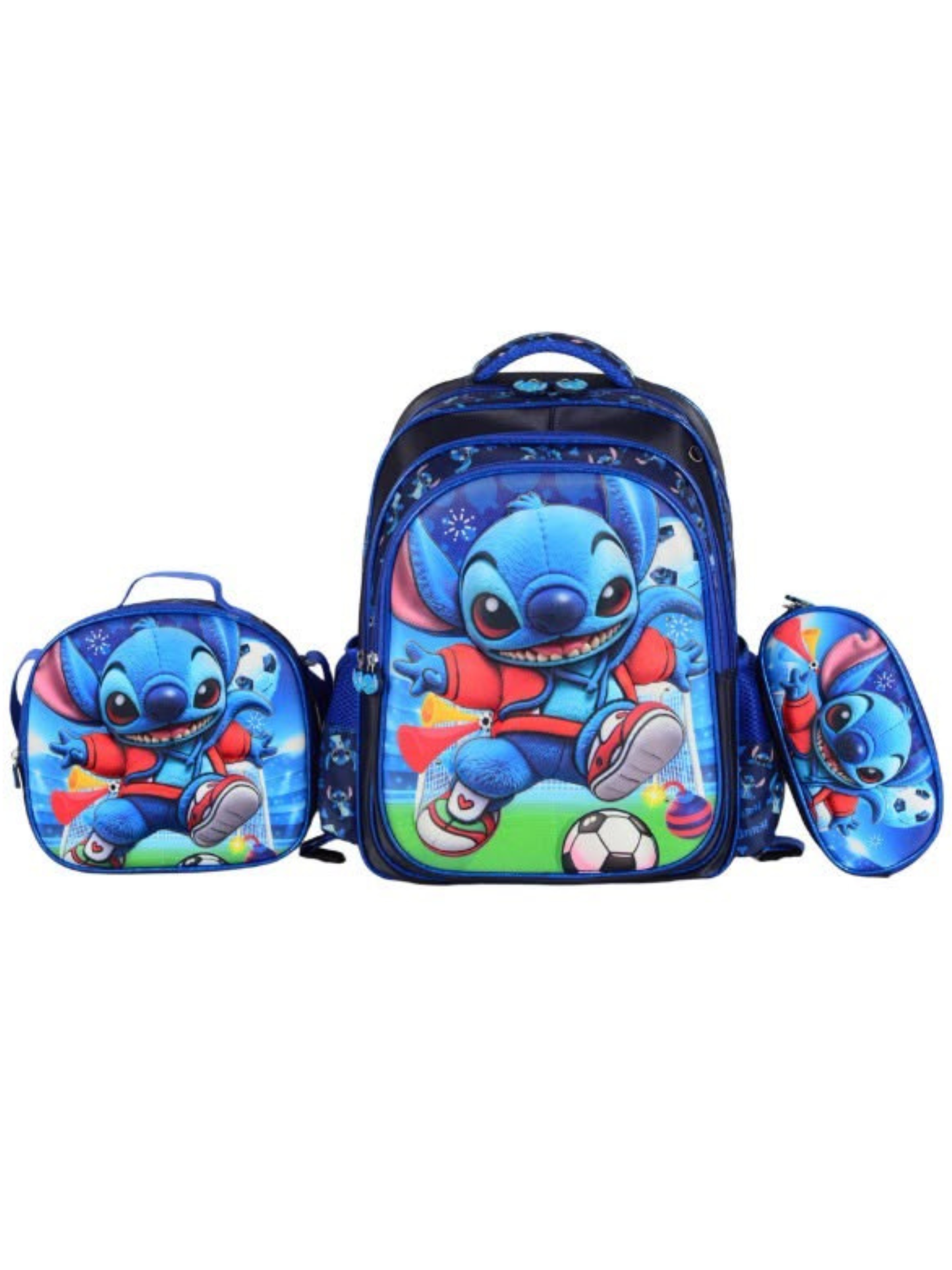 Boys 3-Piece Light-Up School Backpack Set