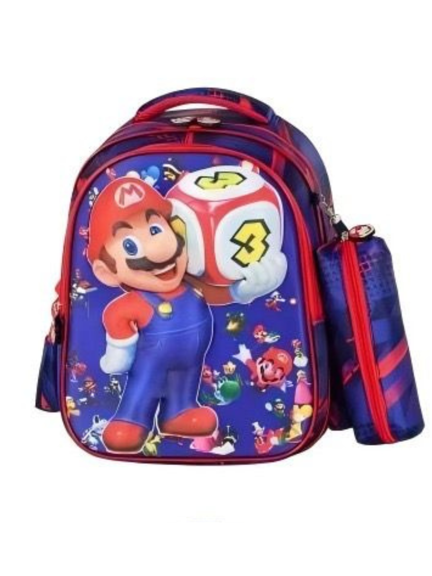 Kids Character School Backpacks with Matching Pencil Case