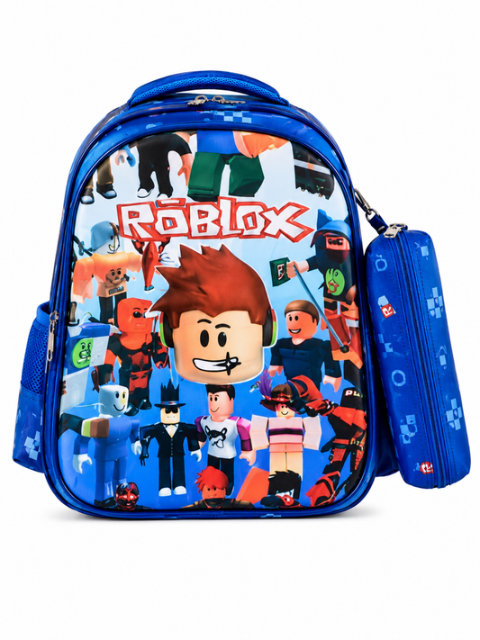 Kids Character School Backpacks with Matching Pencil Case