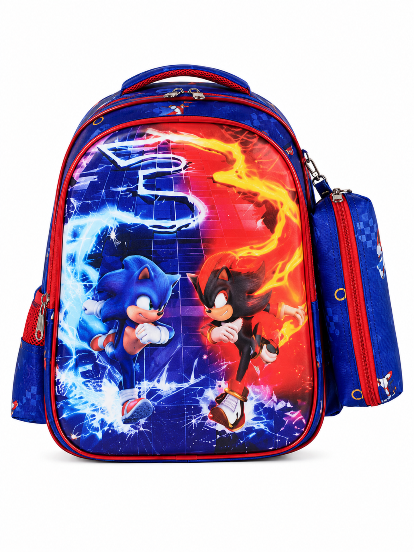 Kids Character School Backpacks with Matching Pencil Case