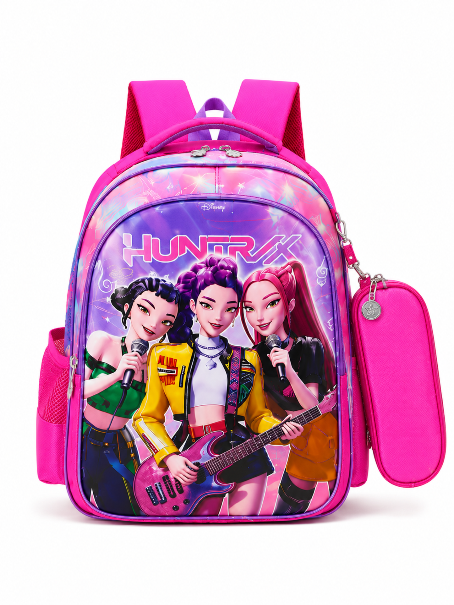 Girls - Kids School Backpack Colorful Character Design