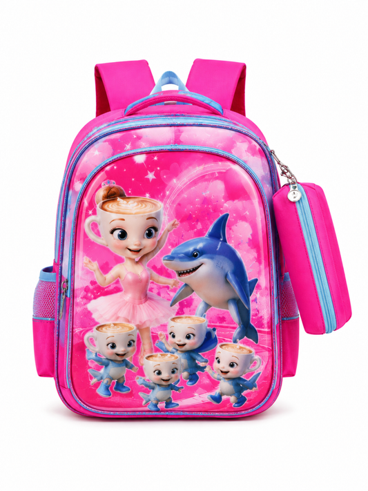 Girls Character School Backpack