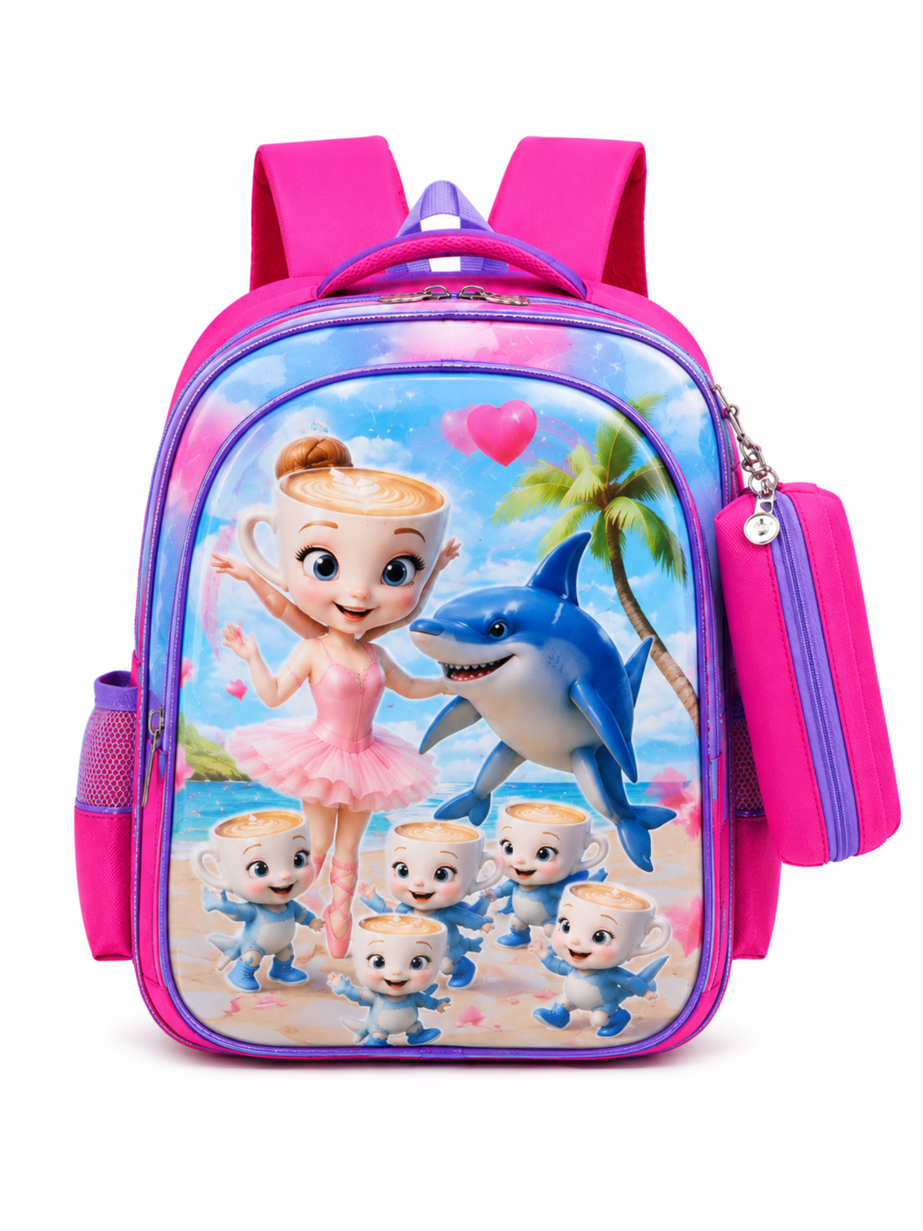 Girls Character School Backpack