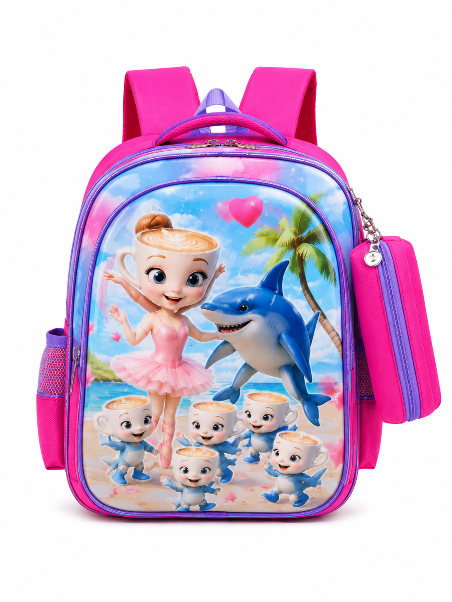 Girls Character School Backpack