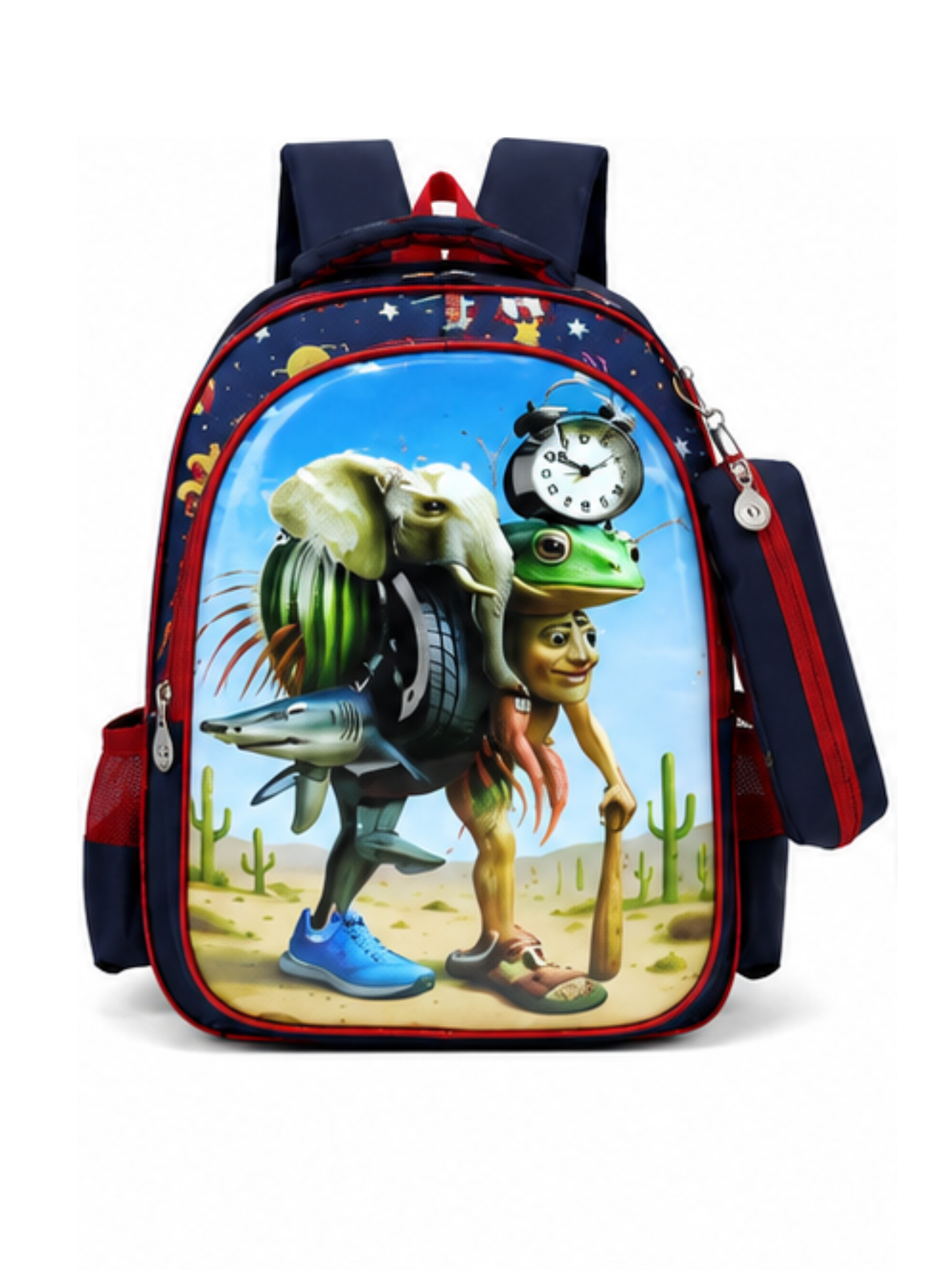 Boys Kids Character School Backpack