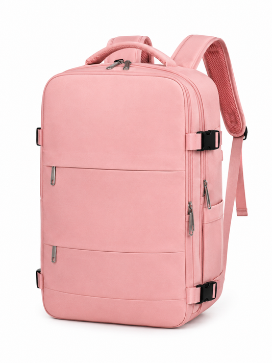 Premium Travel Backpack with USB Port & Shoe Compartment