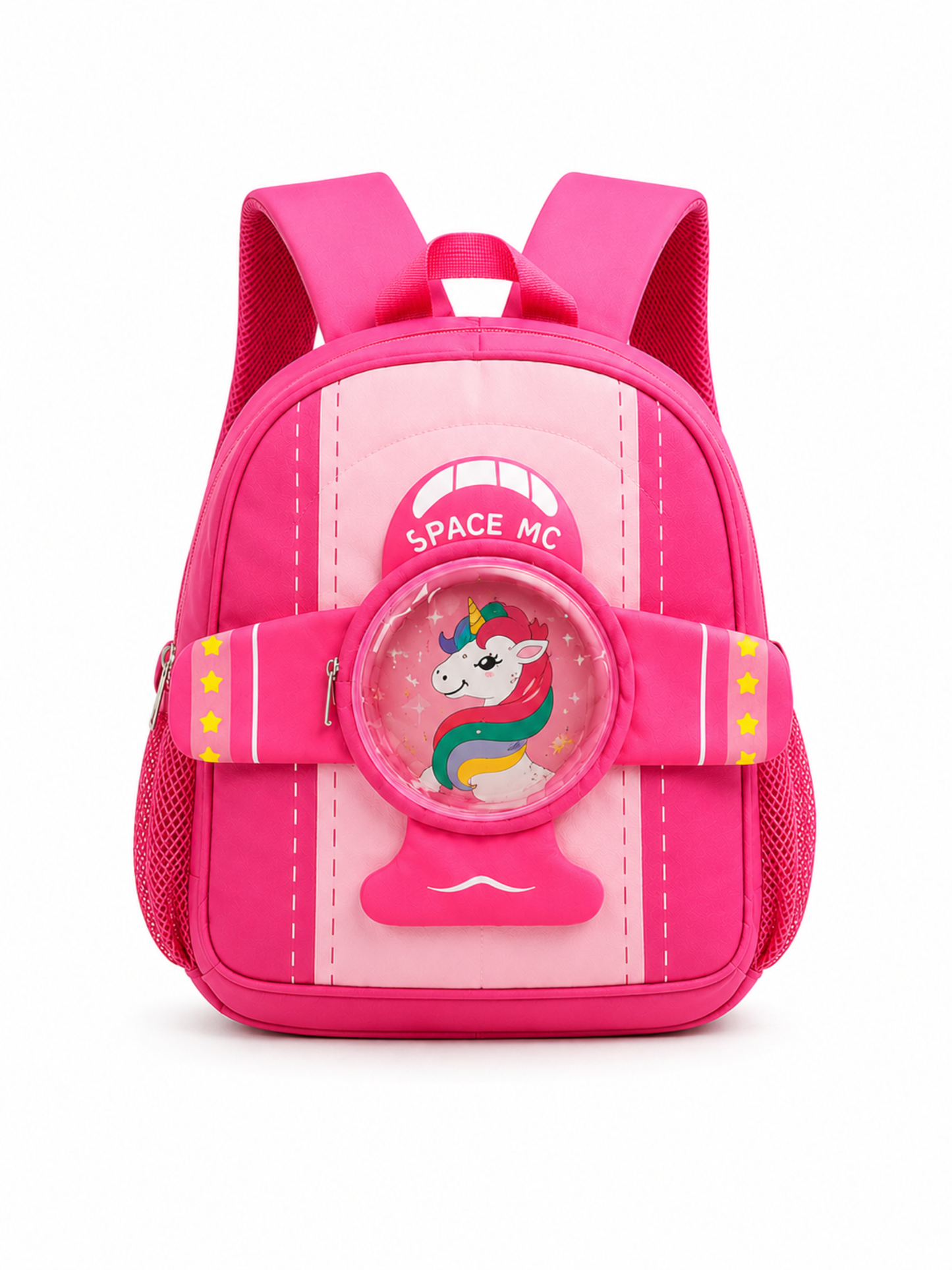 Girls School 3D Cartoon School Backpack - Lightweight Preschool Bag