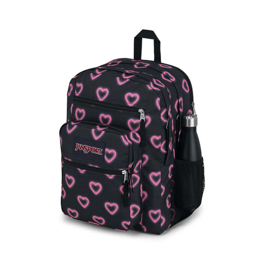 Jansport Big Student Happy Hearts Black