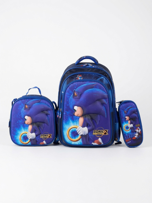 Kids 3-Piece Bag Set-Backpack, Lunch bag, & Pencil Case