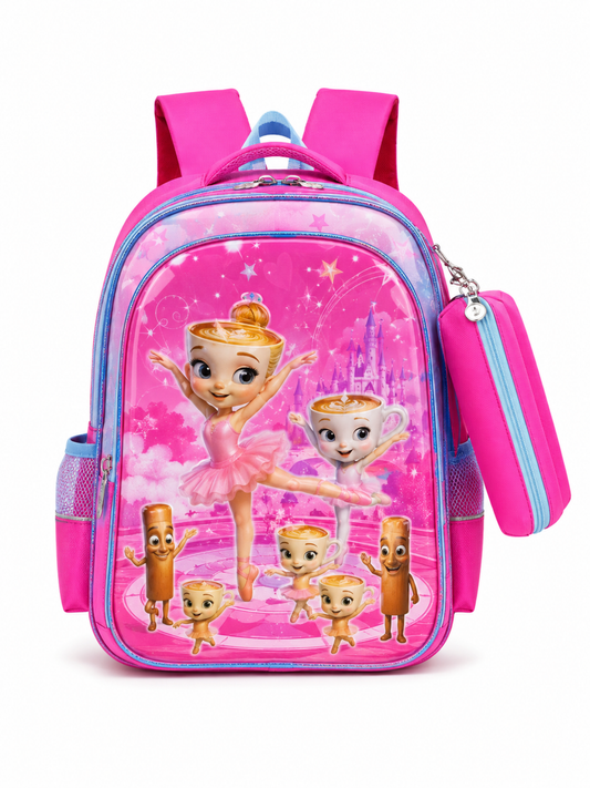Girls Character School Backpack