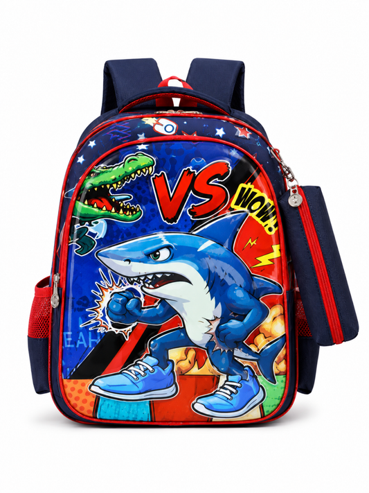 Boys Kids Character School Backpack
