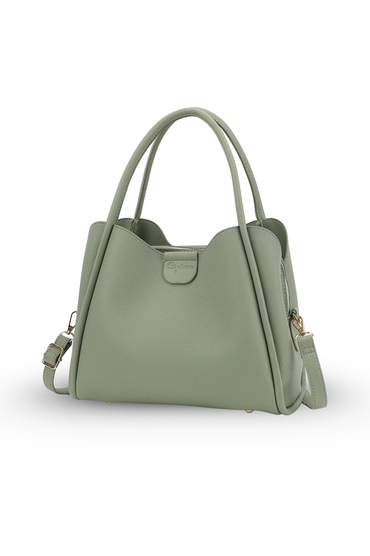 Cipriana Structured Top Handle Shoulder Bag