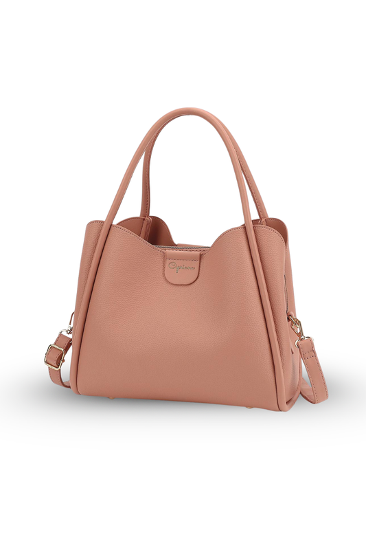 Cipriana Structured Top Handle Shoulder Bag