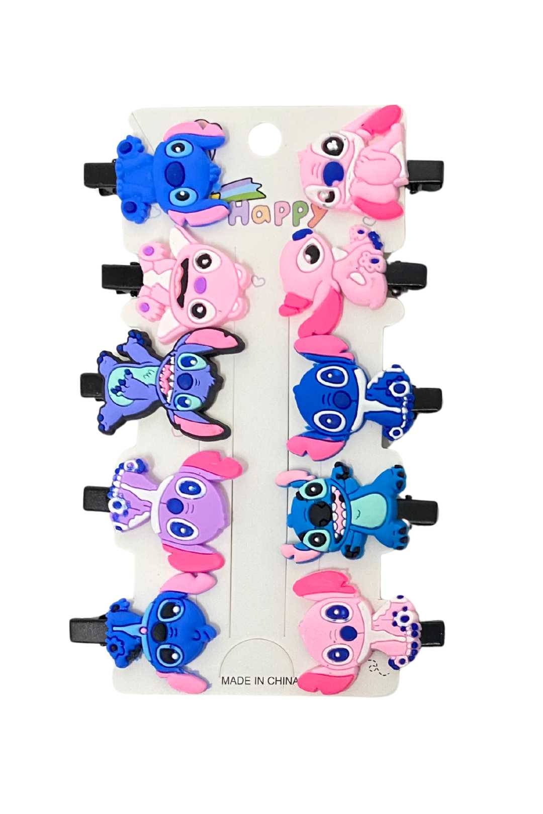 160 20 Lilo & Stitch Hair Clips