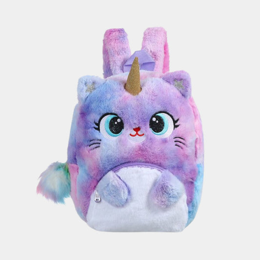 G2396 Unicorn Fluffy Backpack