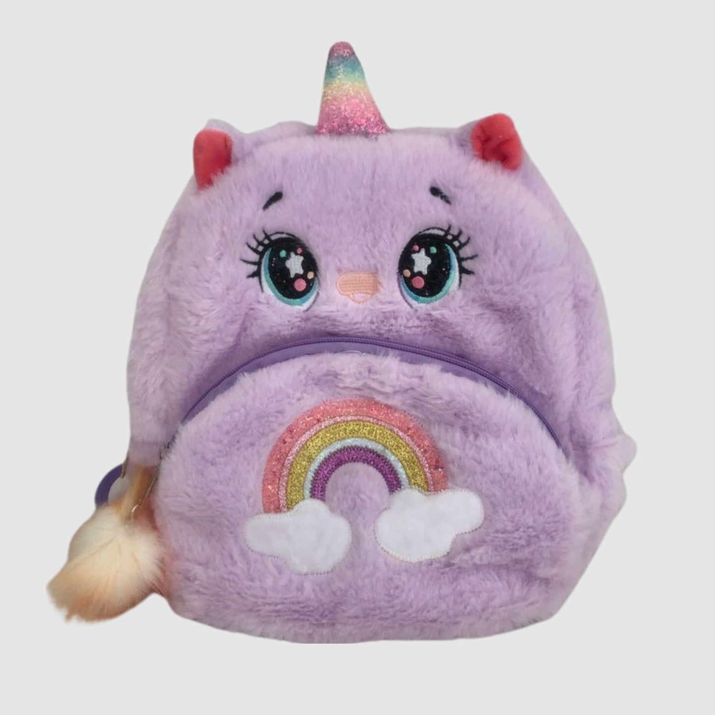 G2333 Unicorn Rainbow Plush Backpack