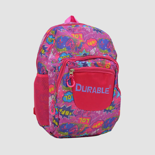 Purple Girls Durable Backpack