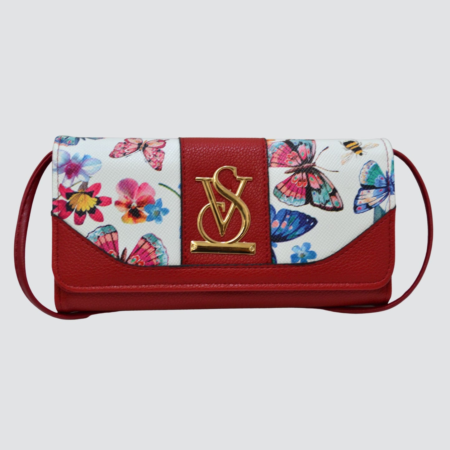 S3195 Ladies VS Butterfly Wallet / Crossbody