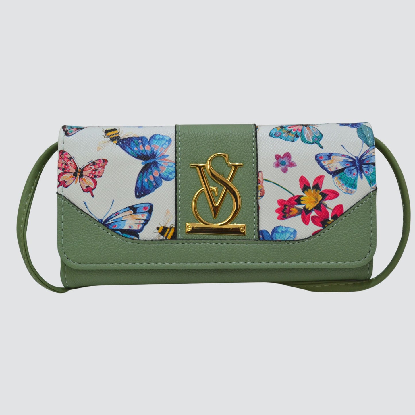 S3195 Ladies VS Butterfly Wallet / Crossbody