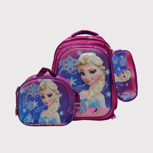 3603 Frozen 3-Piece Backpack Set