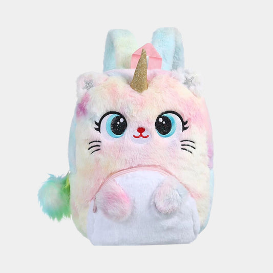 G2396 Unicorn Fluffy Backpack