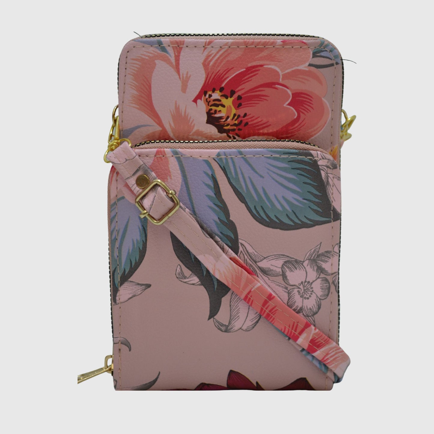 S3249 Floral Crossbody / Phone Bag