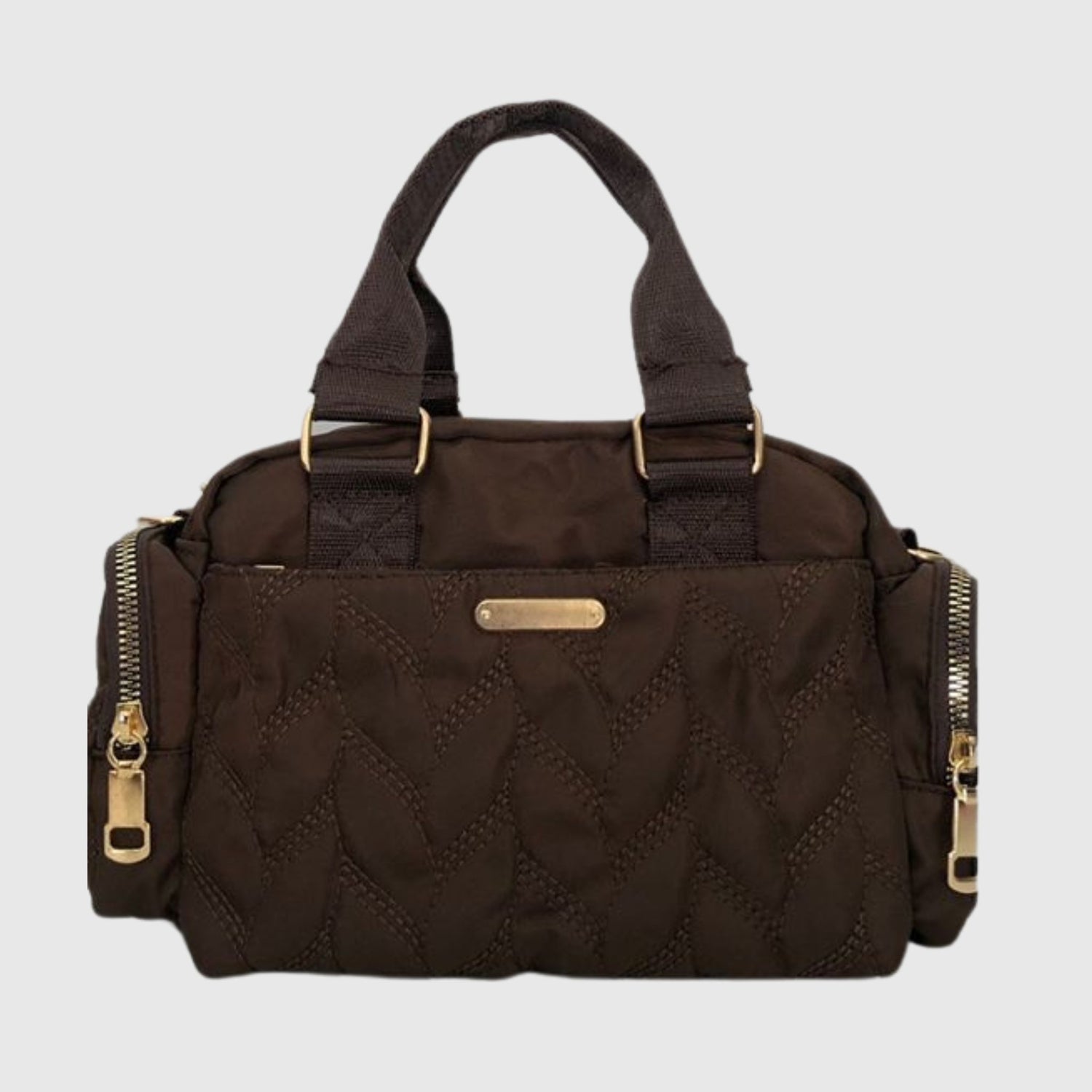 Brown A966 Crossbody Bag