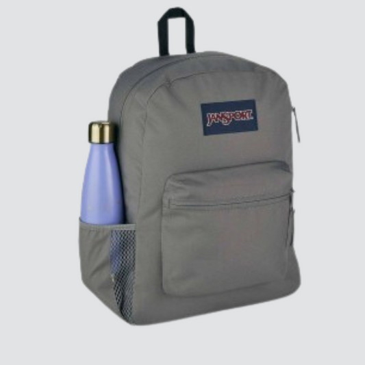 JANSPORT CROSS TOWN GRAPHITE GREY BACKPACK