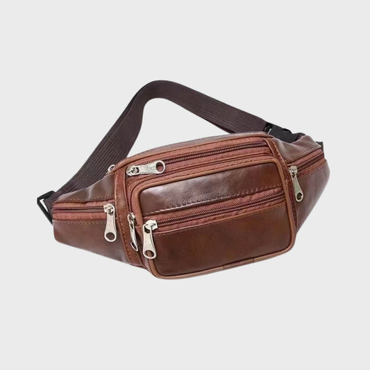 G2723 Men Leather Fanny Pack