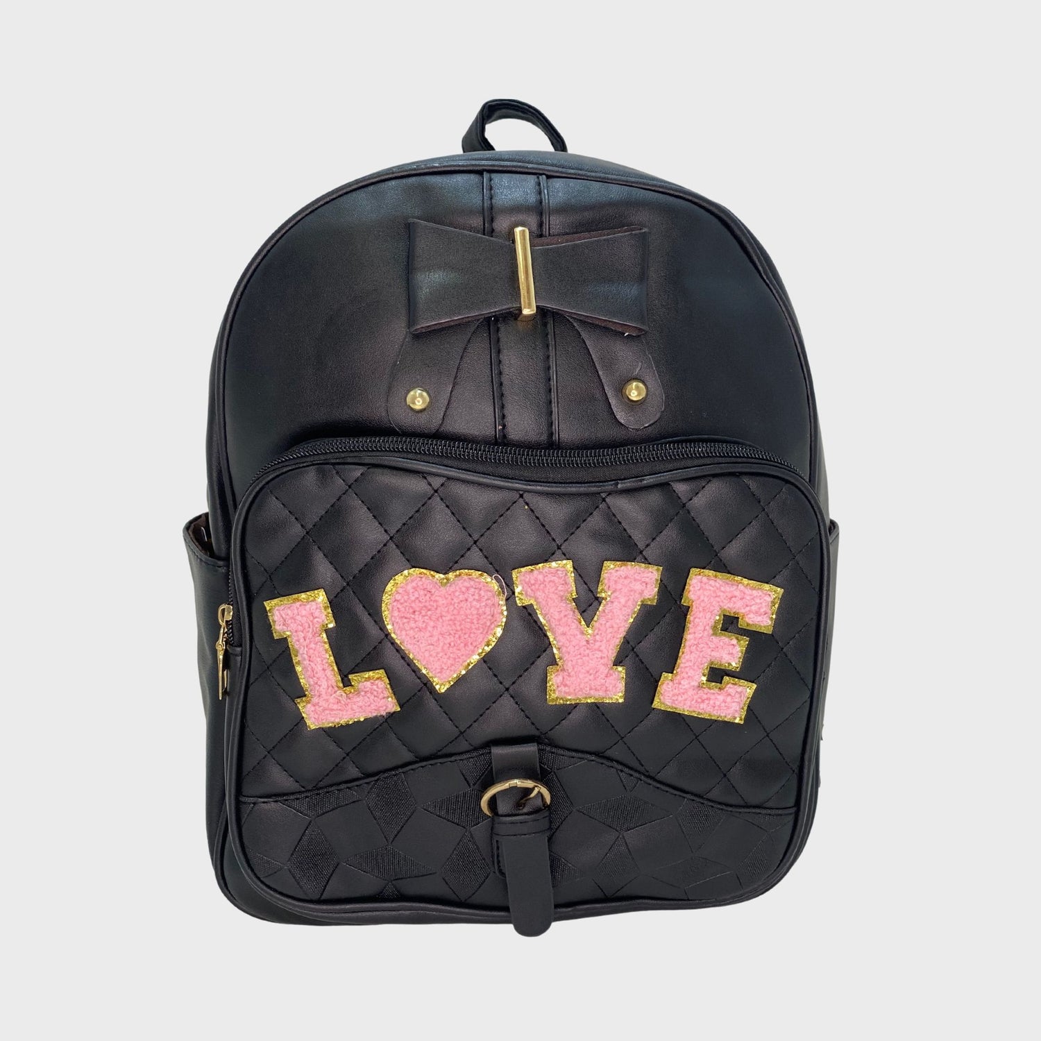 Black G2623 LOVE Fashion Backpack